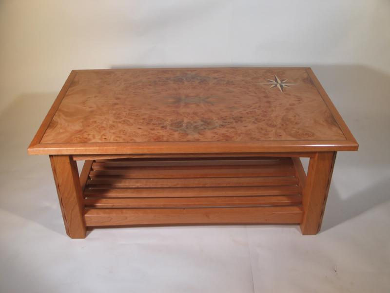 Compass table by Chris Tribe
