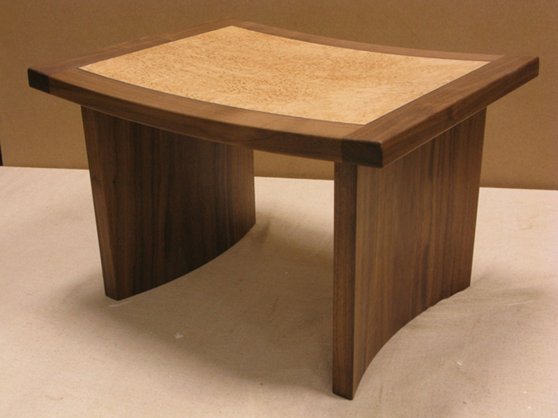 Curved Stool by Chris Tribe