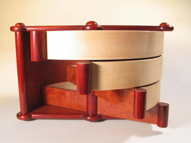 Turning drawers open by Chris Tribe