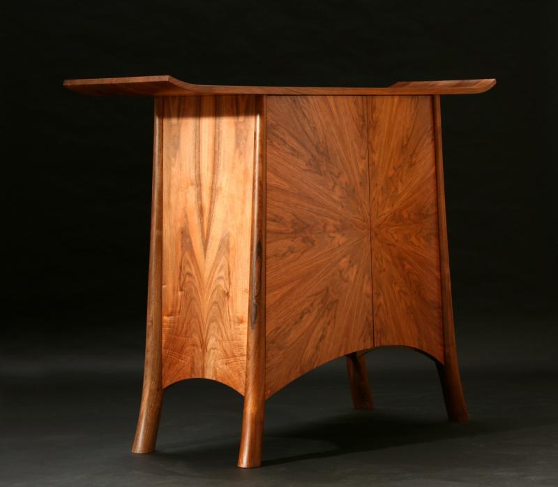 Walnut Cabinet by Tim Rinaldi