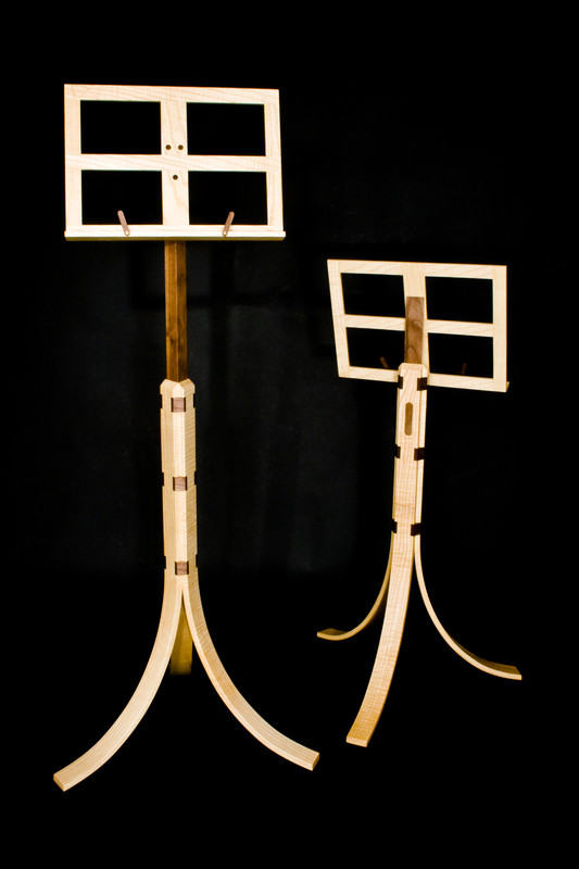 Music Stand by Design in Wood